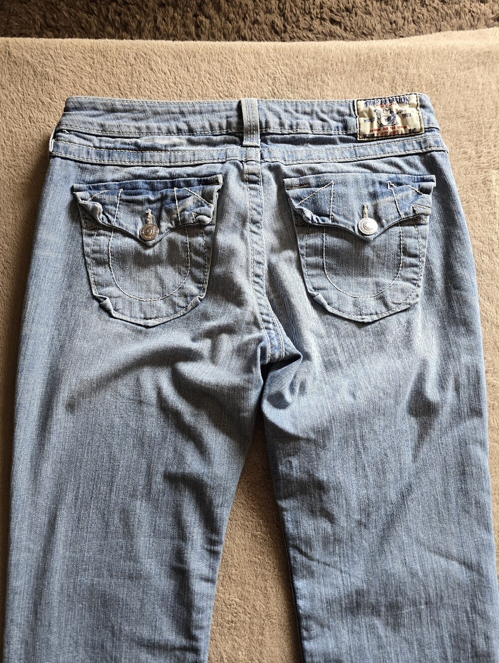 True Religion Hi-Rise Boot Jeans Size 30 - Picture 9 of 13